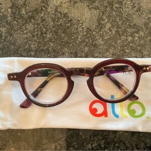 New Allo Namaste Reading Glasses +1.75 Purple